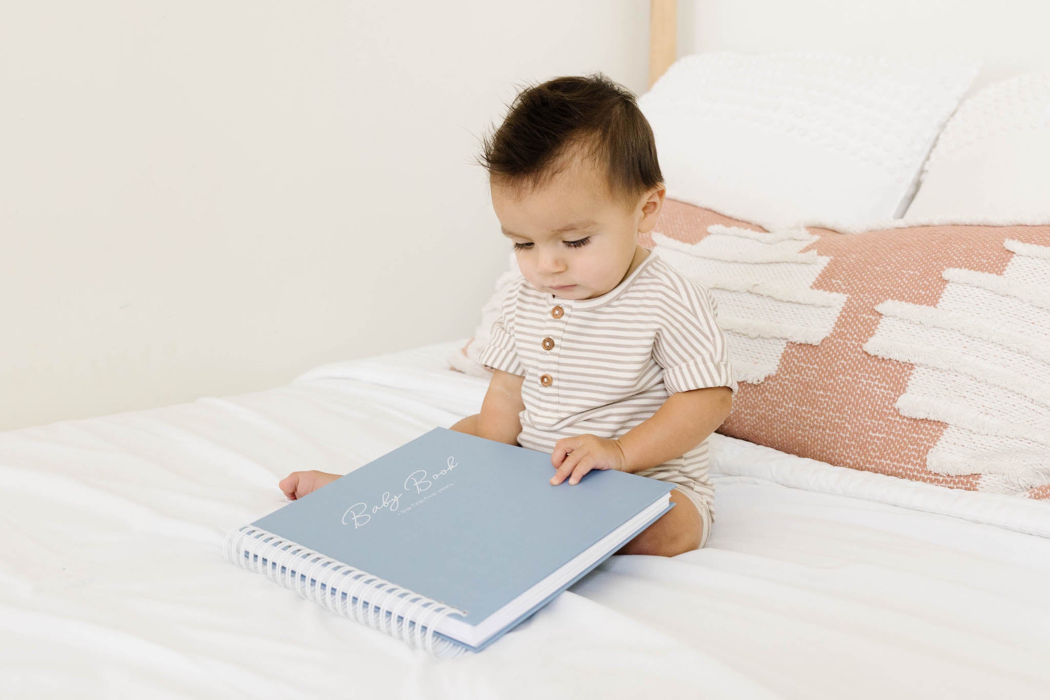 A Peek Inside Our Personalized Baby Memory Books