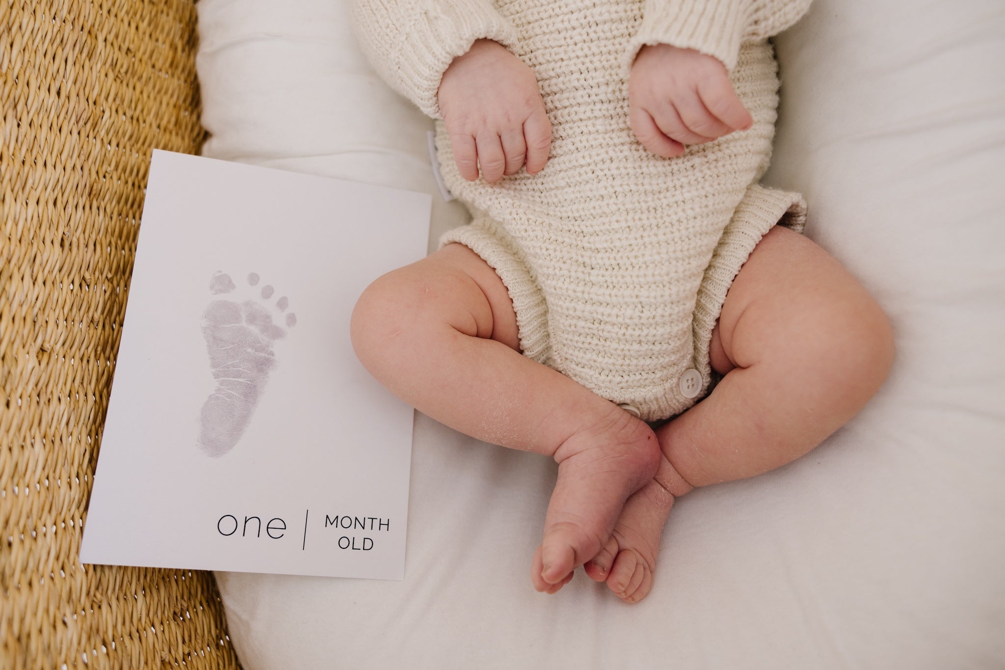 Capture Baby's Footprints + Handprints