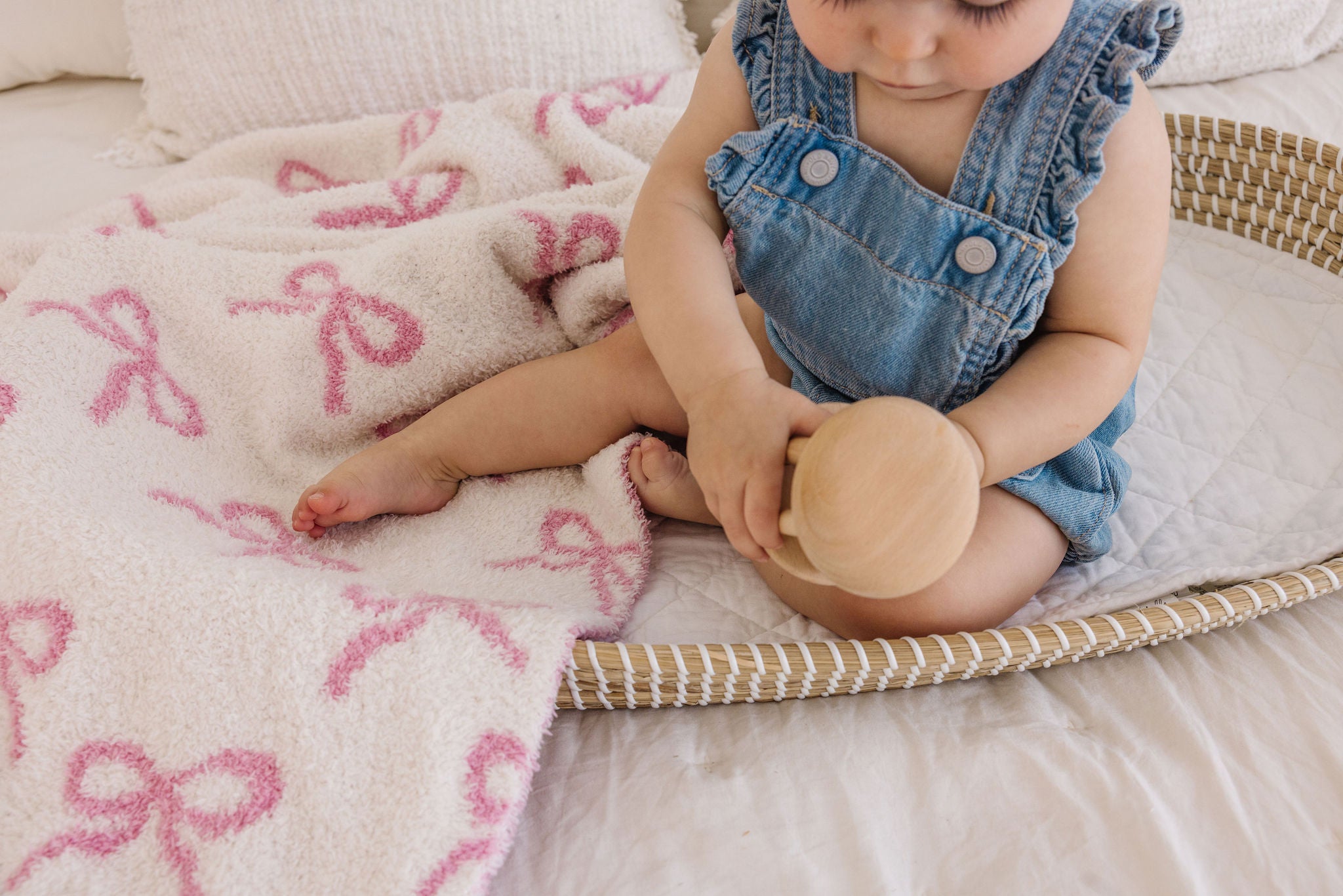 Bow Plush Blanket