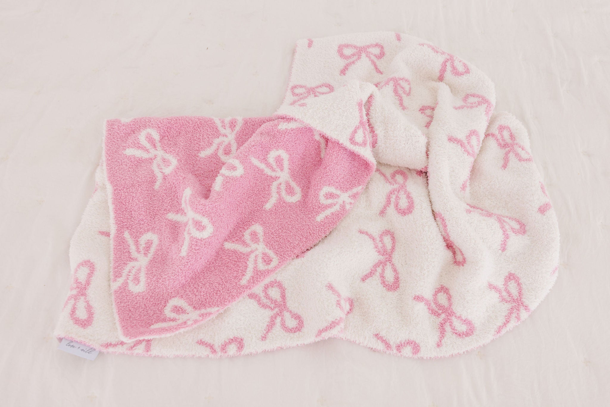 Bow Plush Blanket