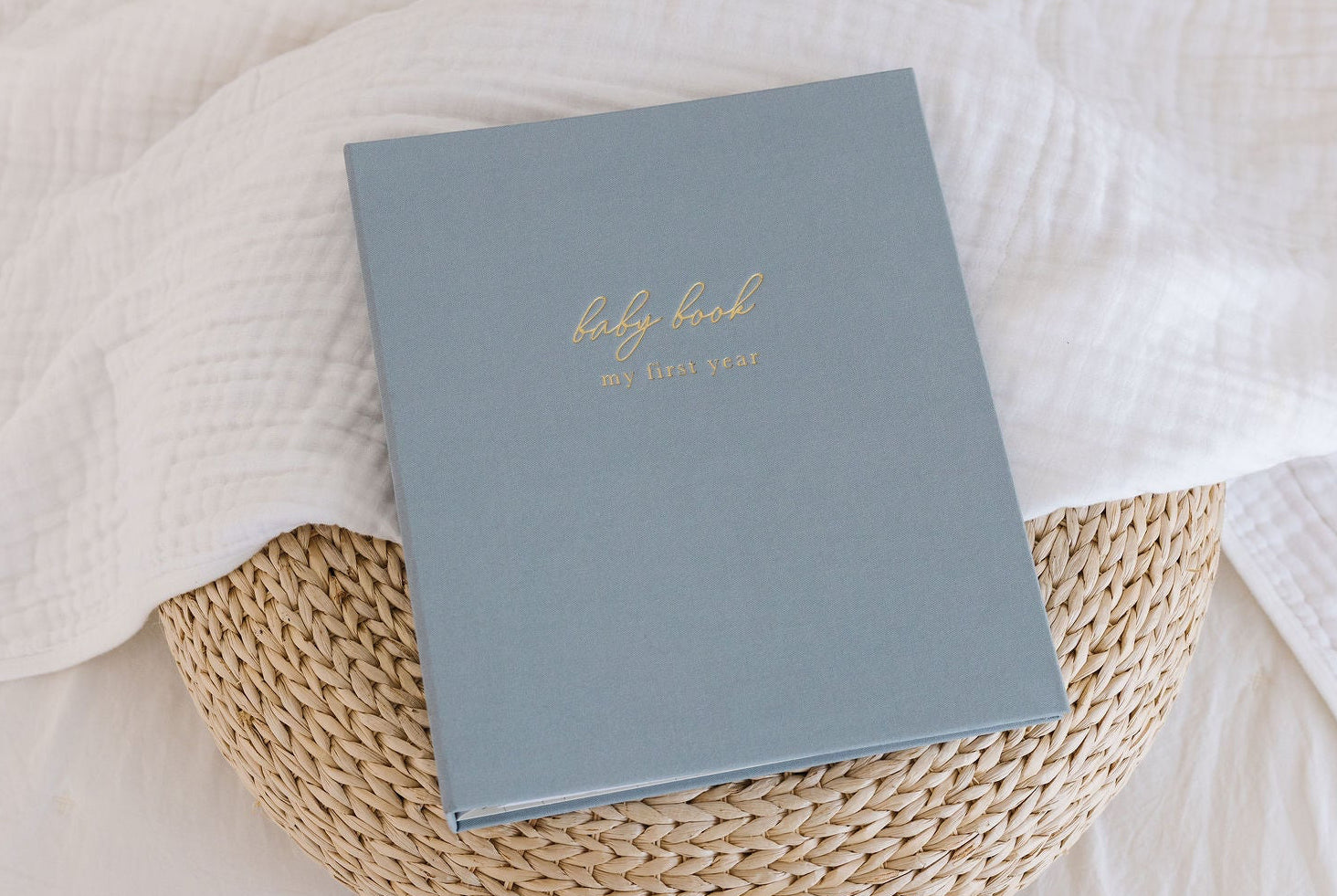 Pregnancy + Baby Combo Book - Dusty Blue