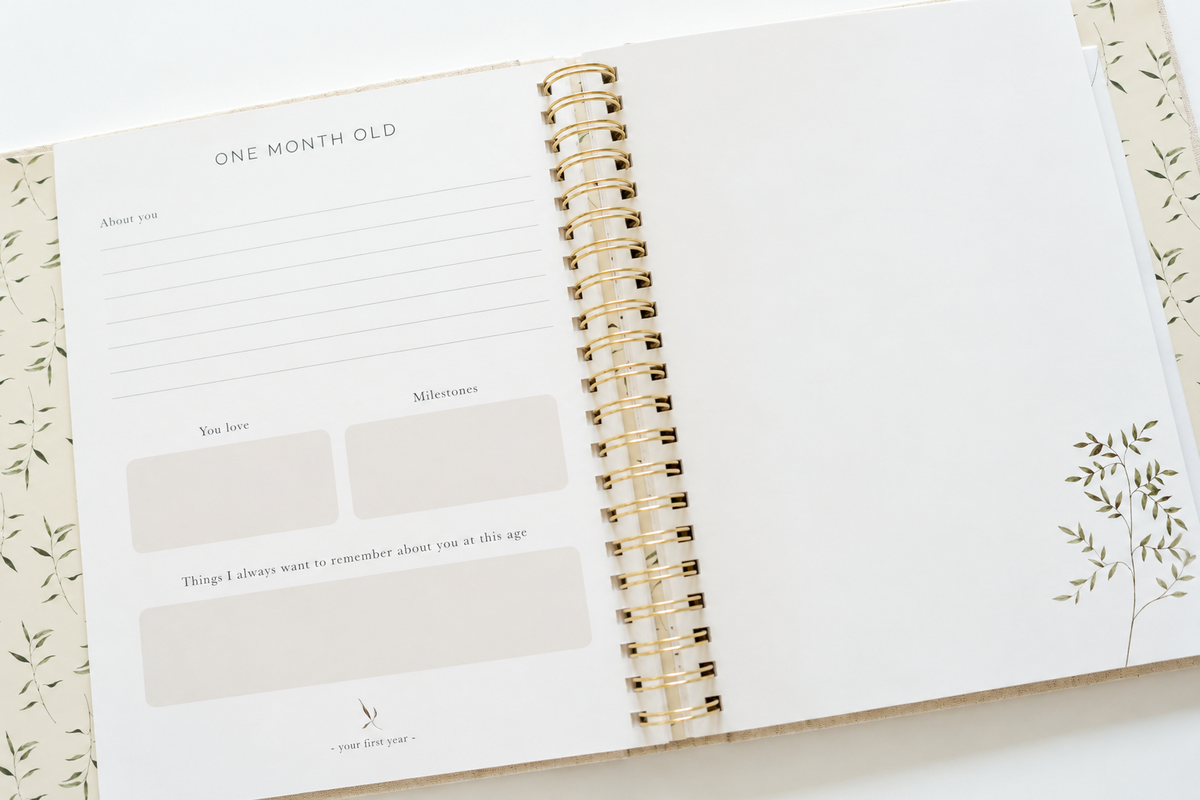 Pregnancy + Baby Combo Book - Pink