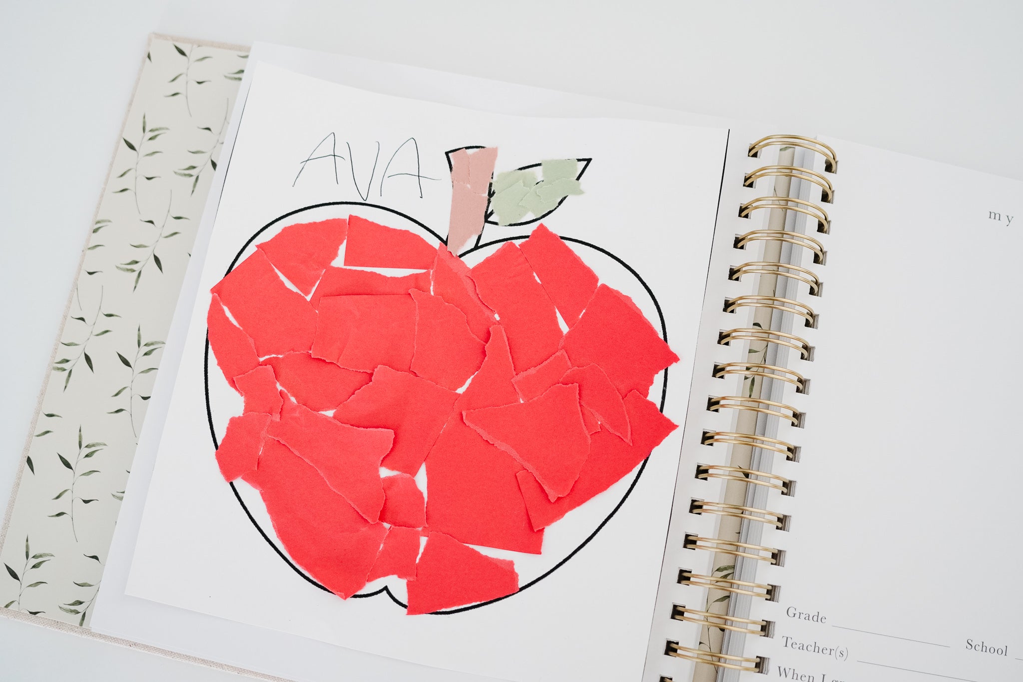 School Years Memory Book - Sand