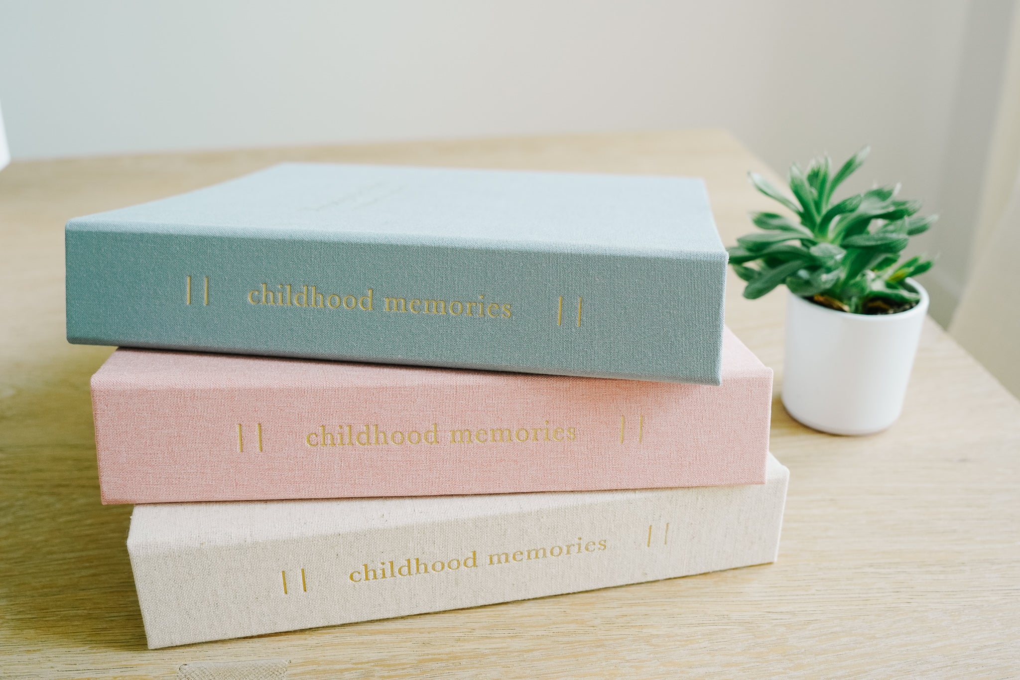 School Years Memory Book - Sand