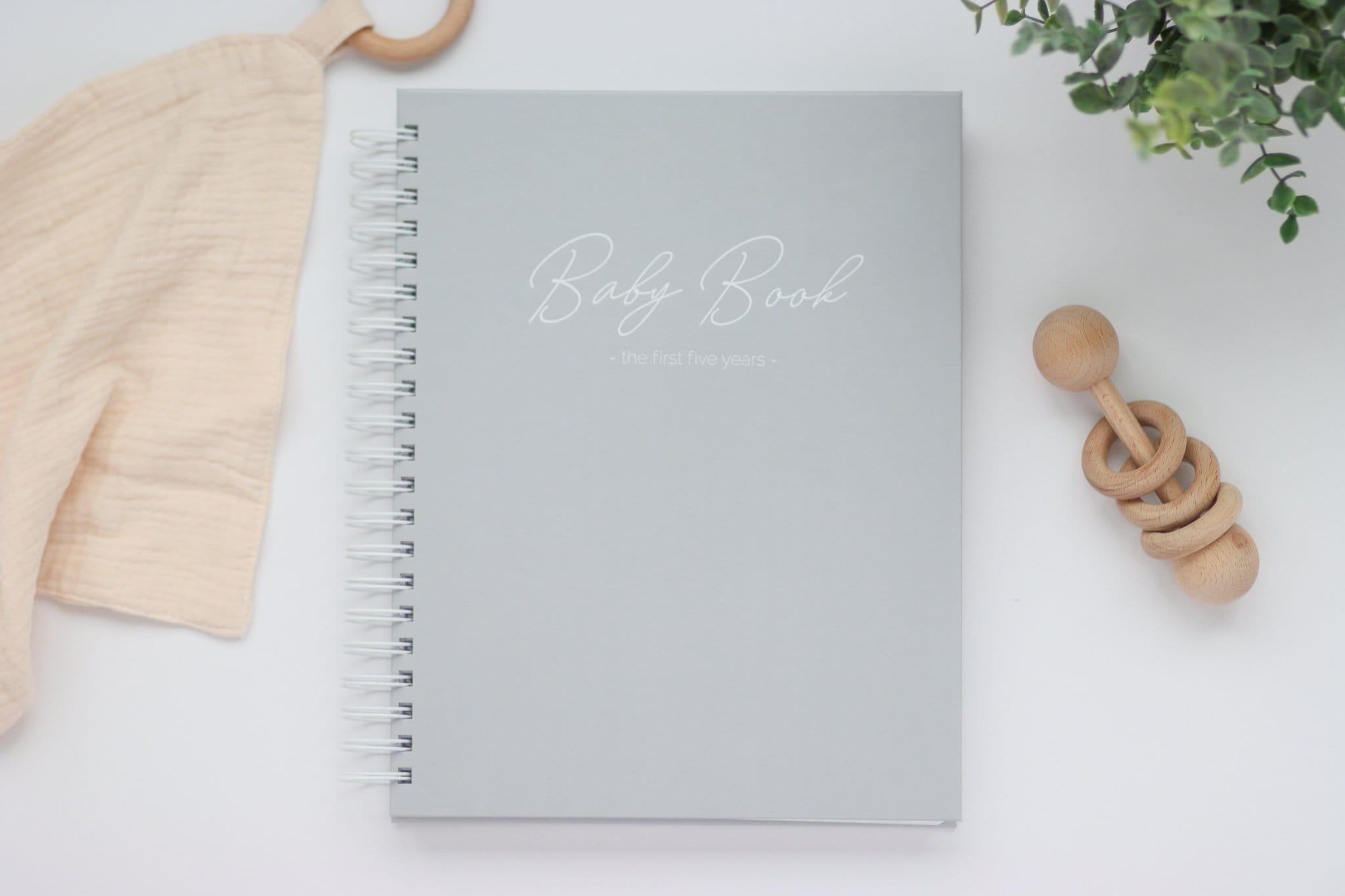 Whimsy Floral + Butterflies Baby Book