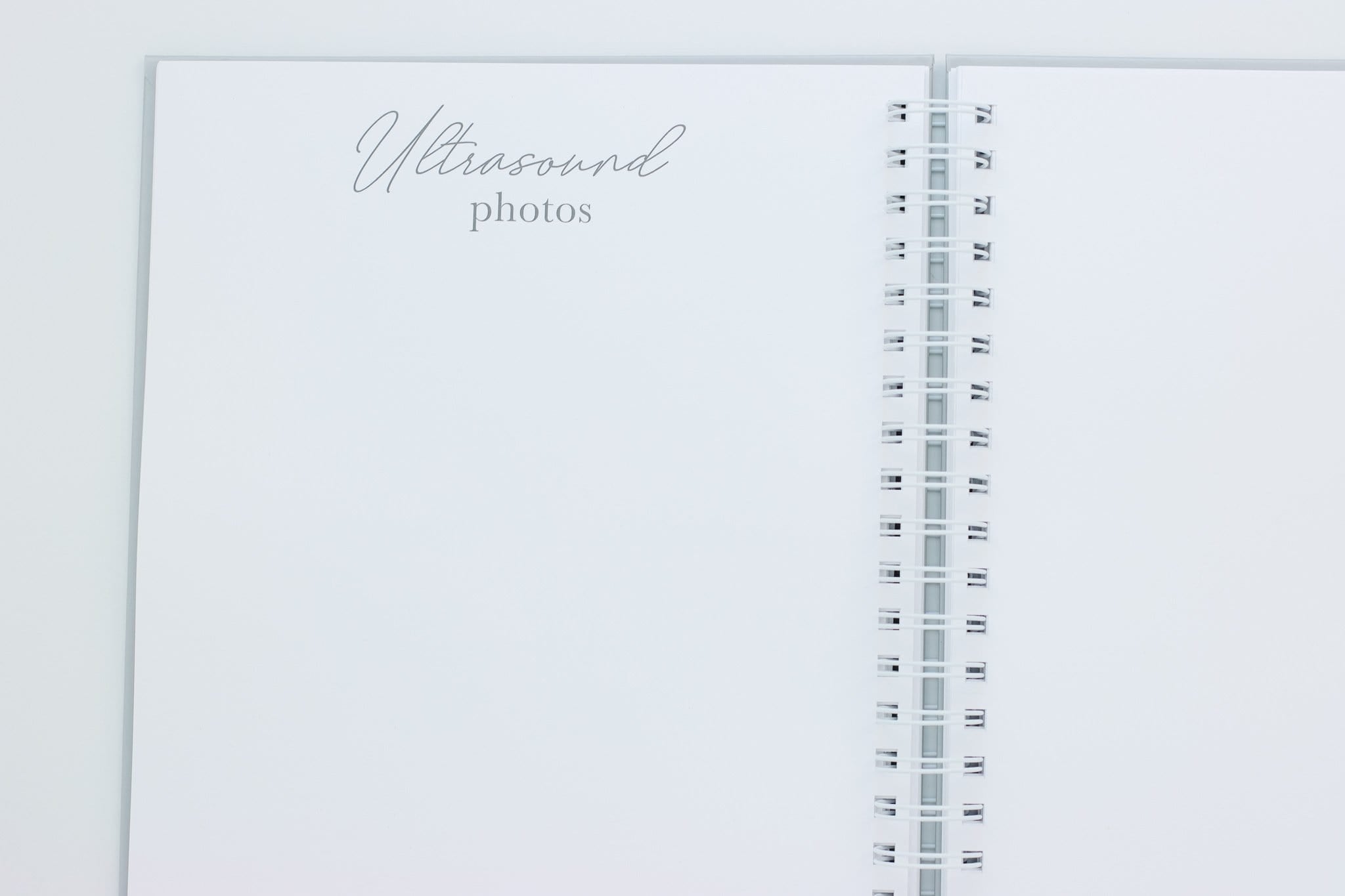 Sand Linen Spiral Pregnancy Journal (Imperfect)