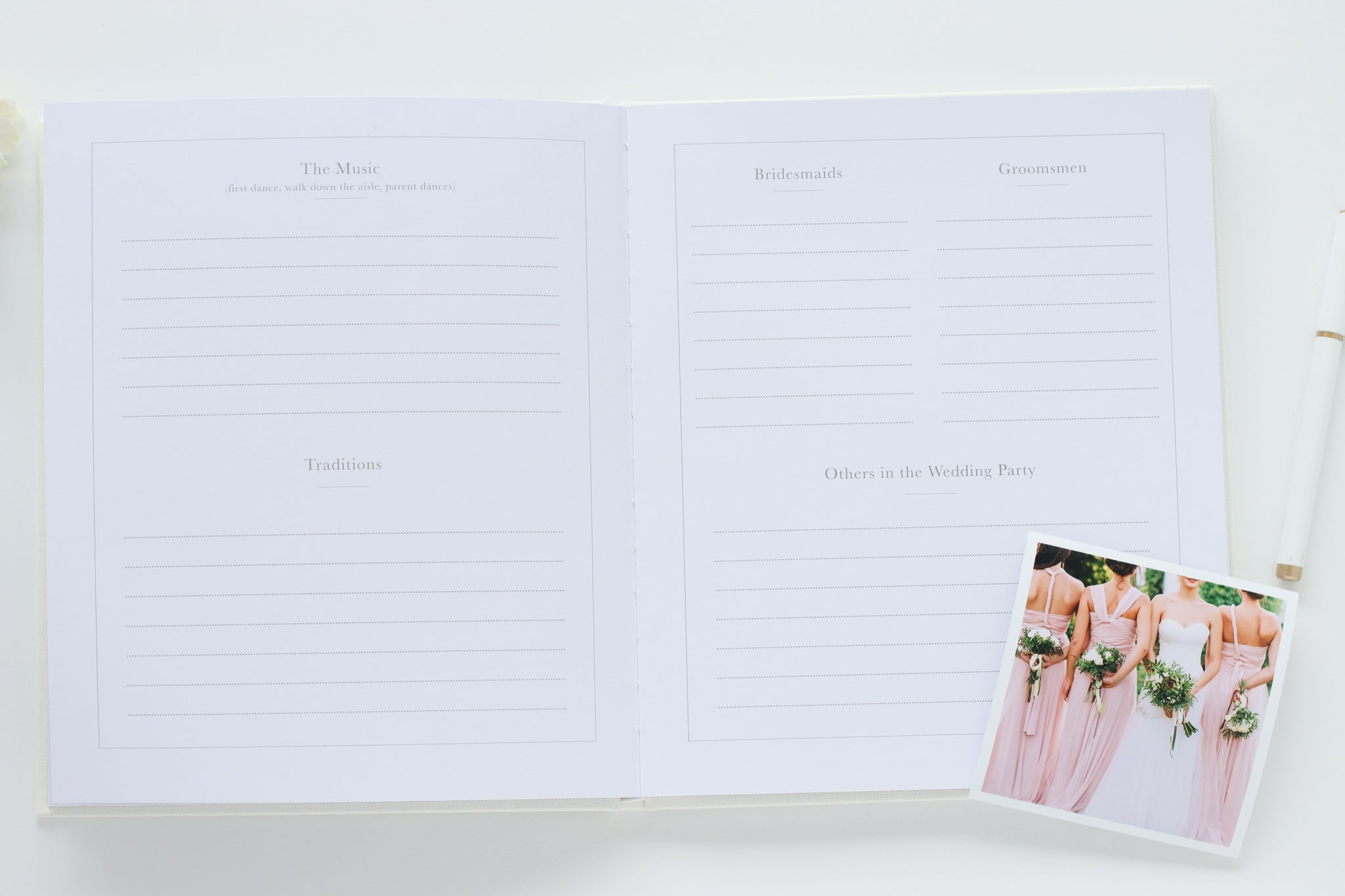 Wedding Memory Book