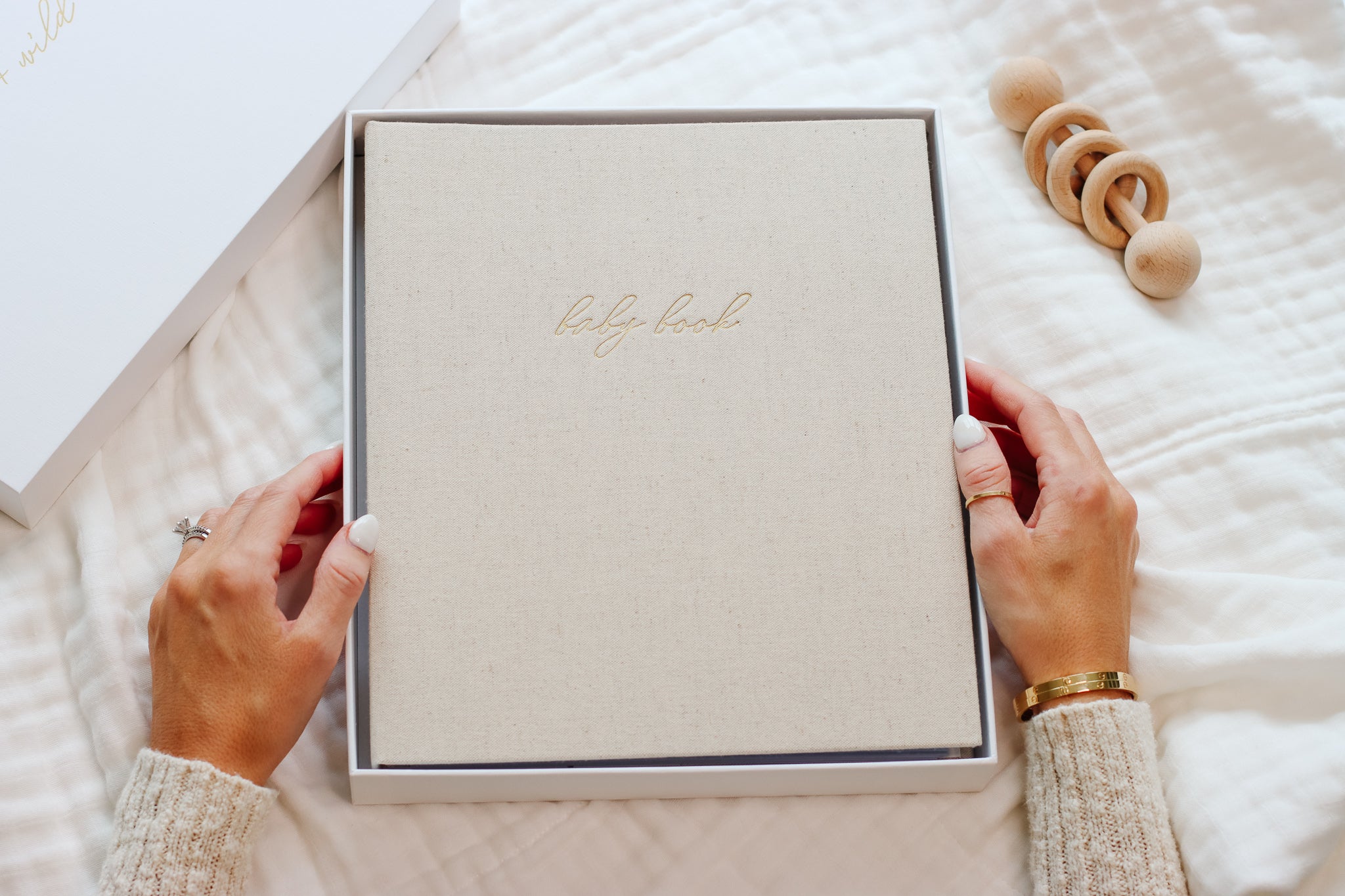 Baby Book Keepsake Box