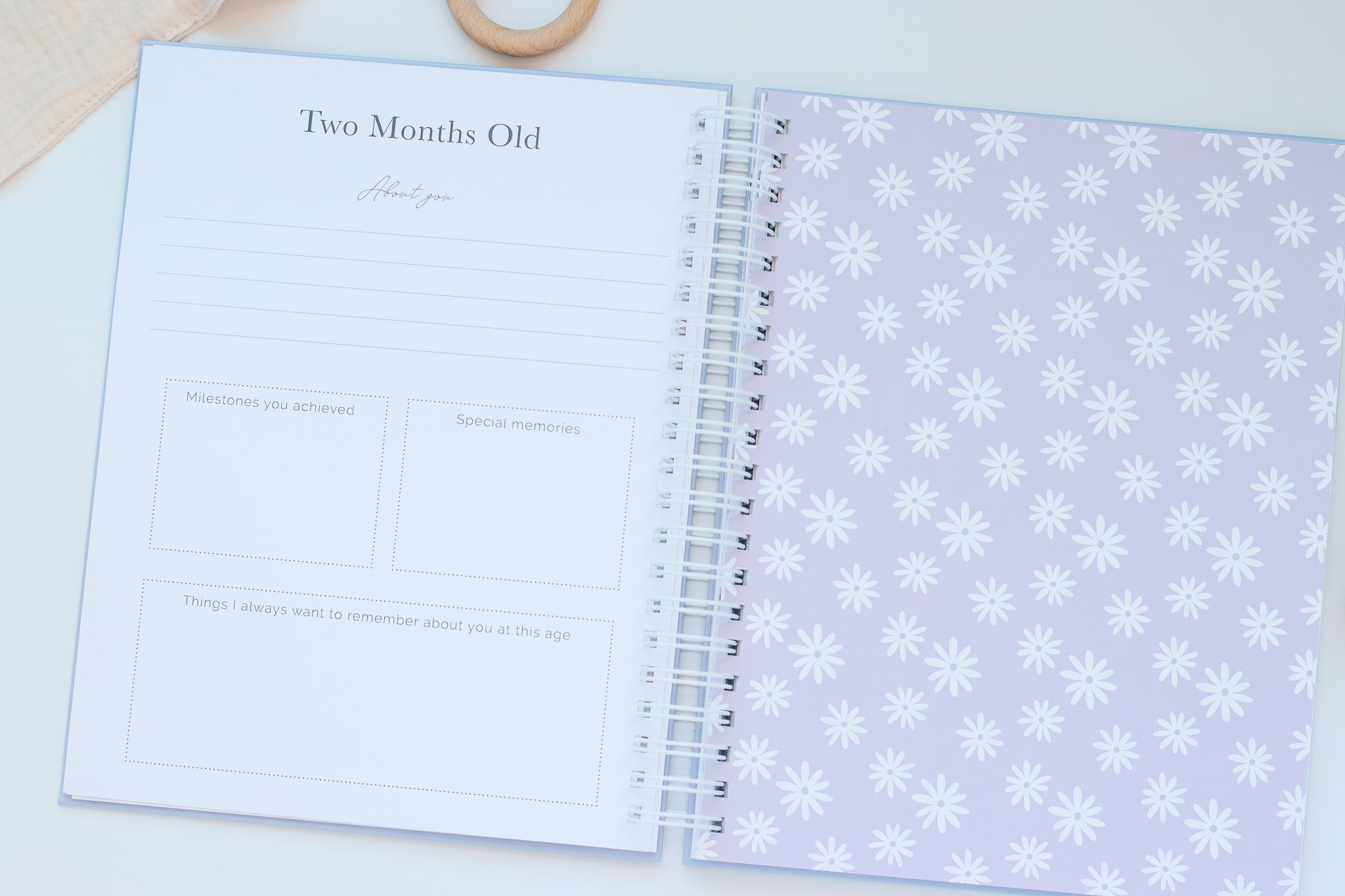 Daisies Baby Book