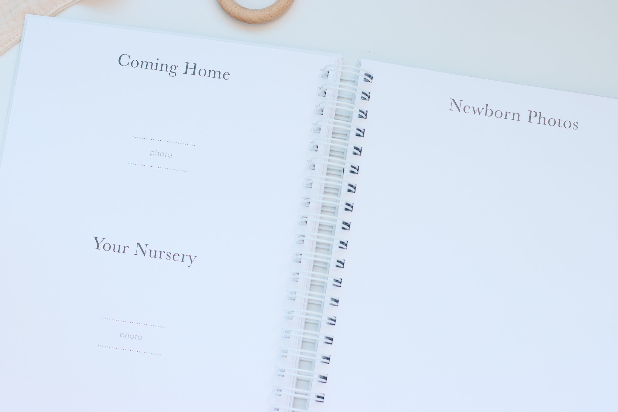 Whimsy Floral + Butterflies Baby Book