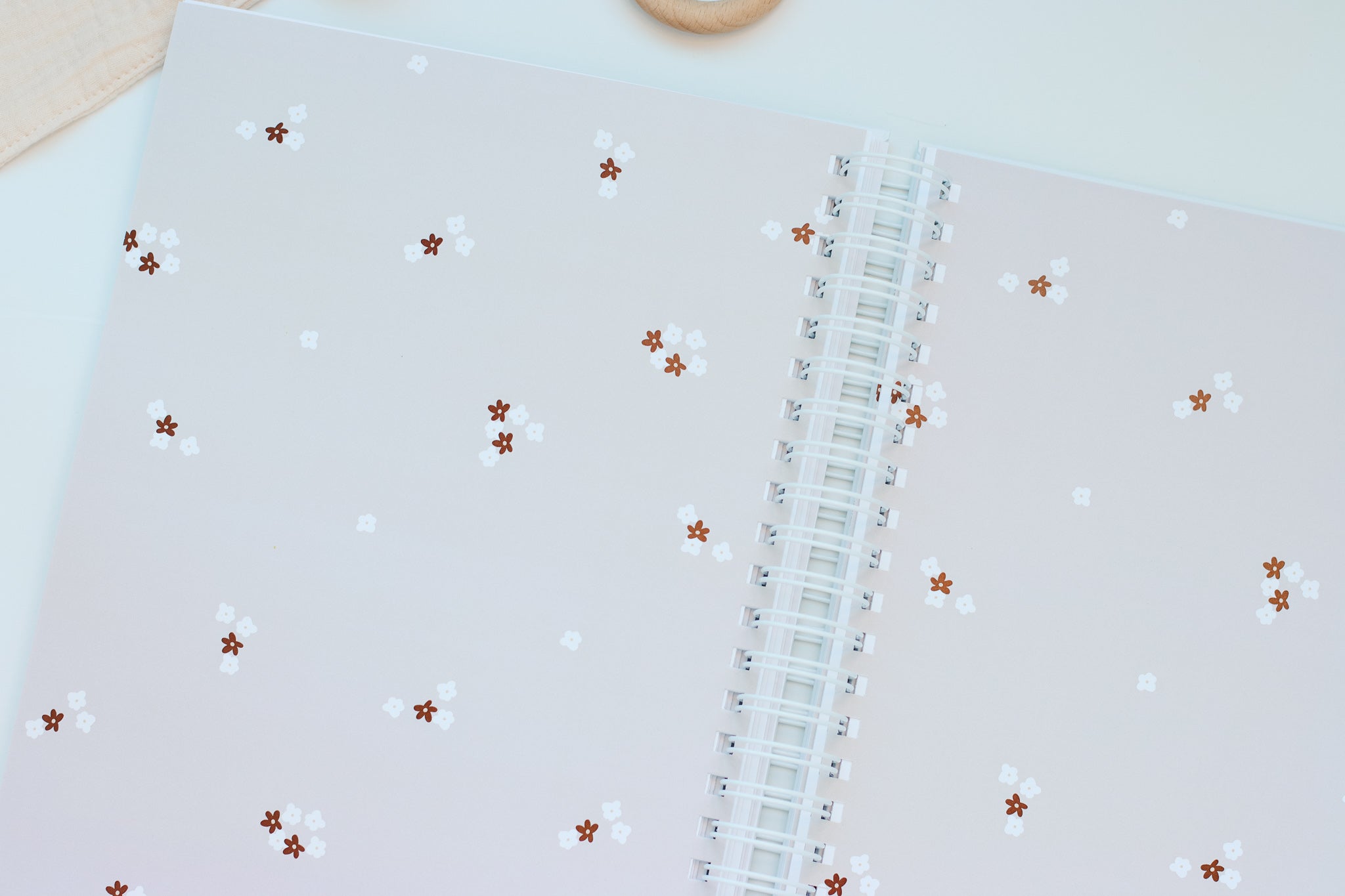 Whimsy Floral + Butterflies Baby Book