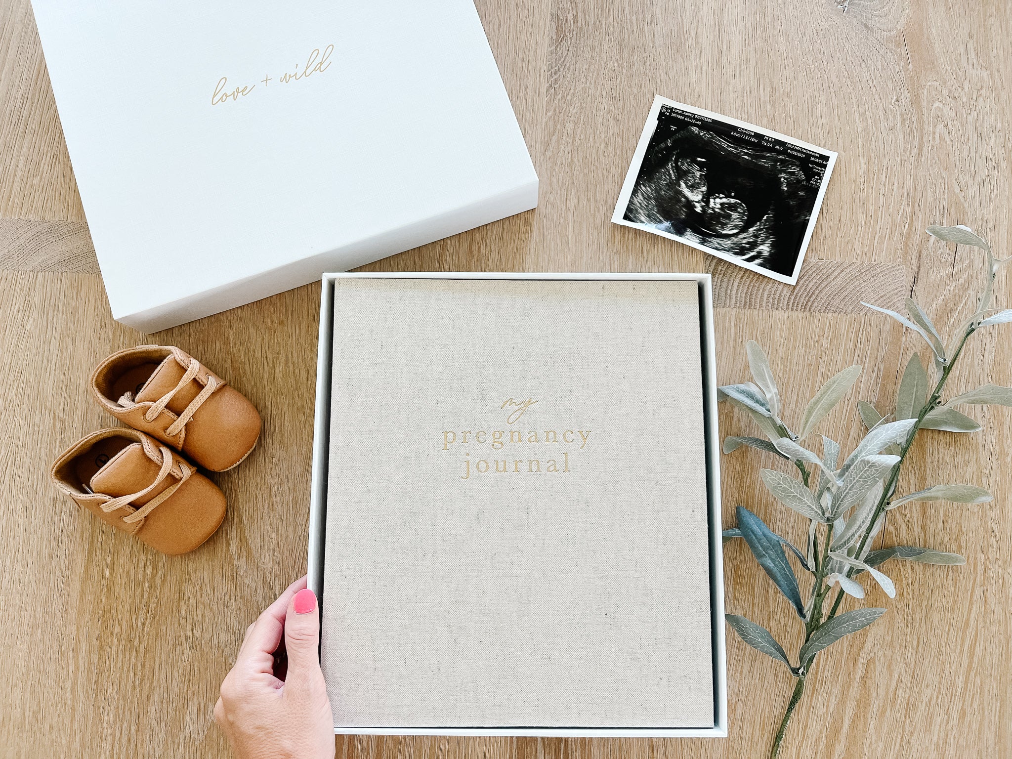 Sand Pregnancy Keepsake Box