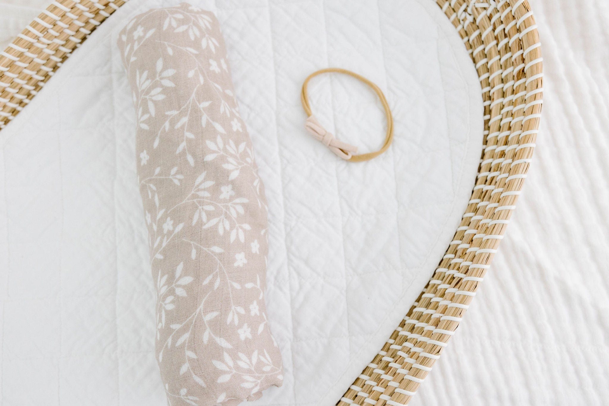 Organic Muslin Swaddle - Vines