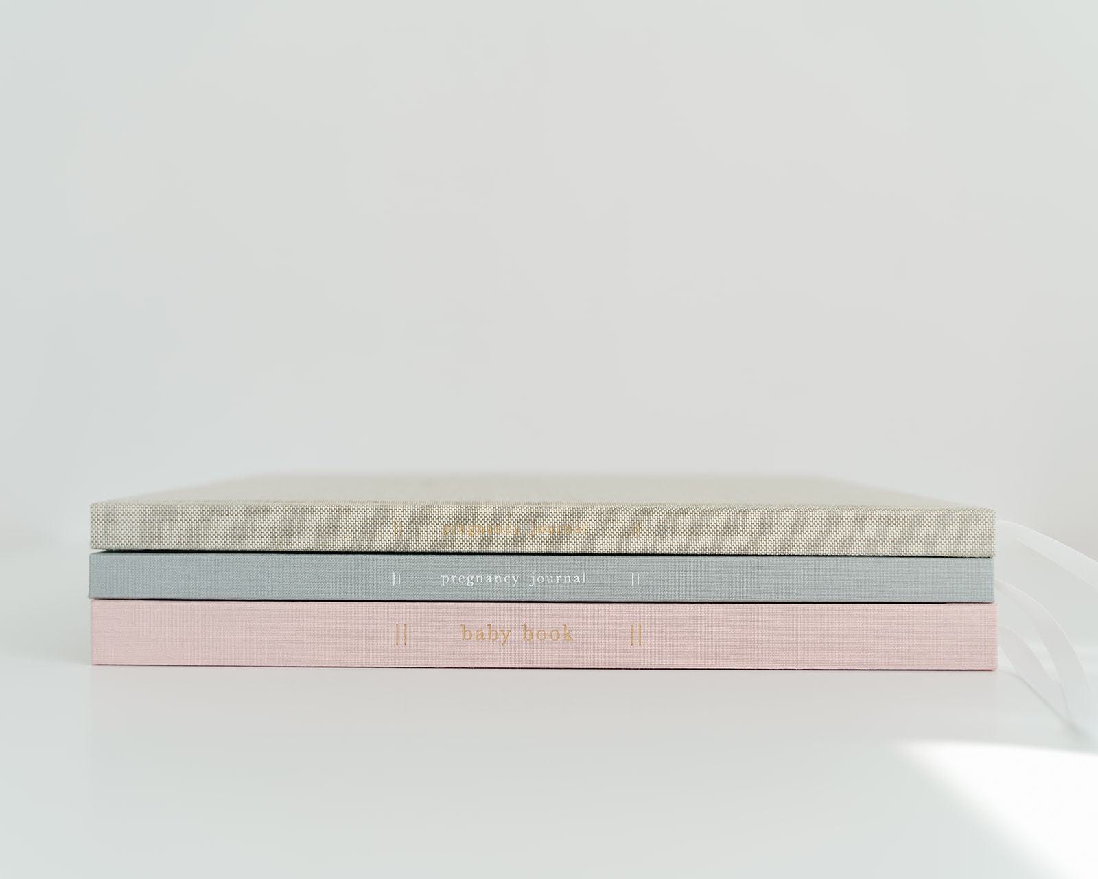 Linen Pregnancy Journal - Oat