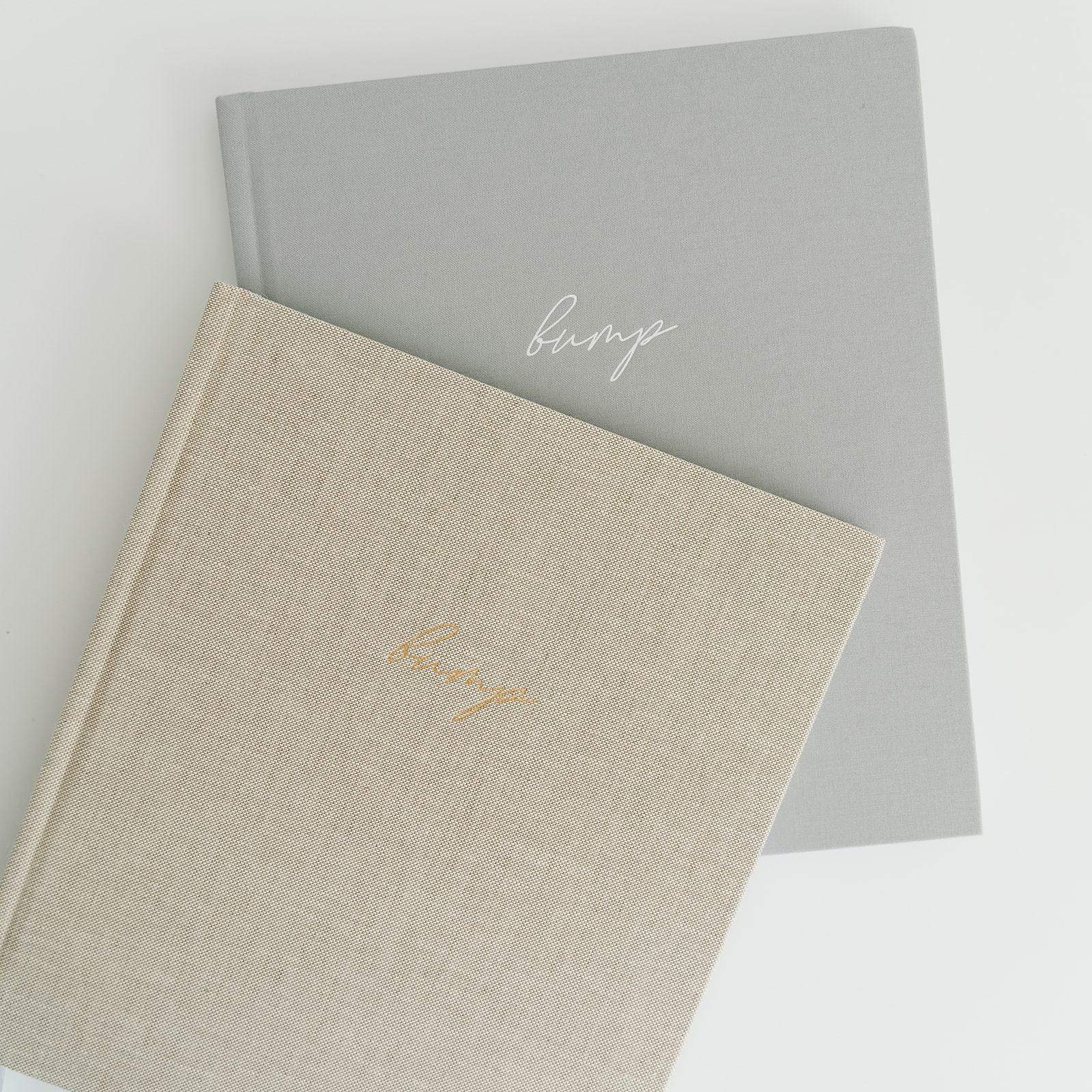 Linen Pregnancy Journal - Oat
