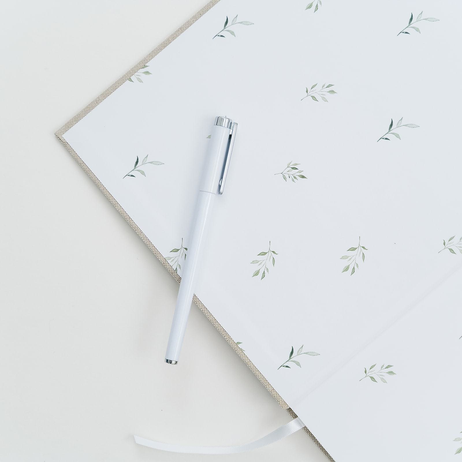 Linen Pregnancy Journal - Oat