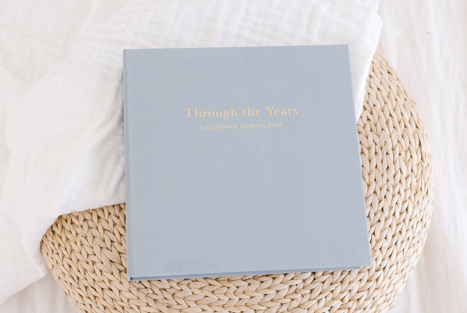 School Years Memory Book - Dusty Blue