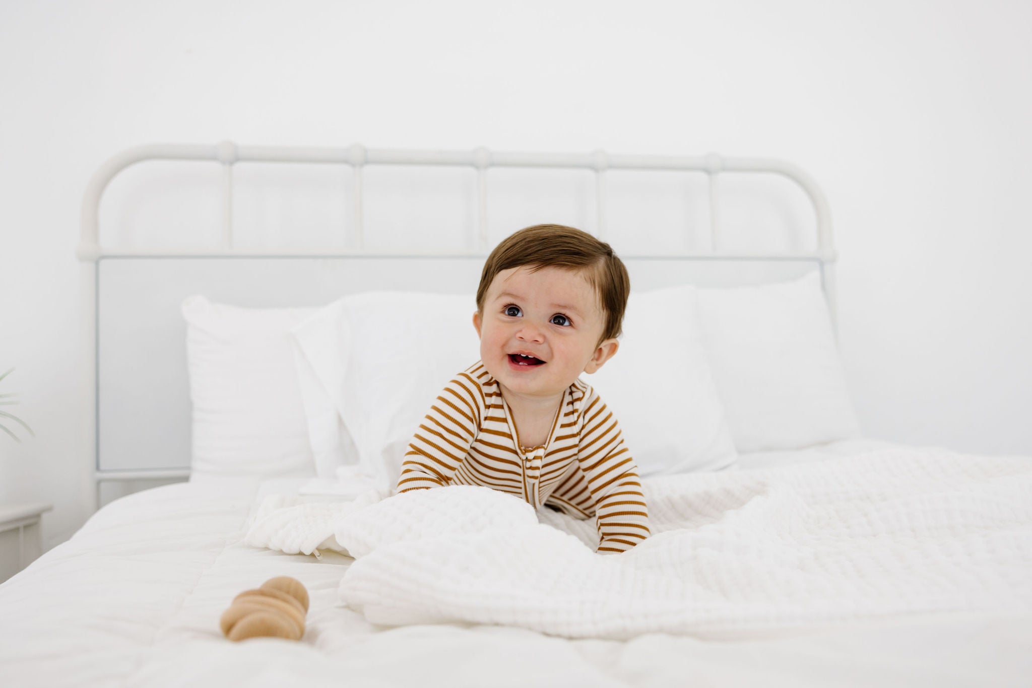 Organic Muslin Quilt - White