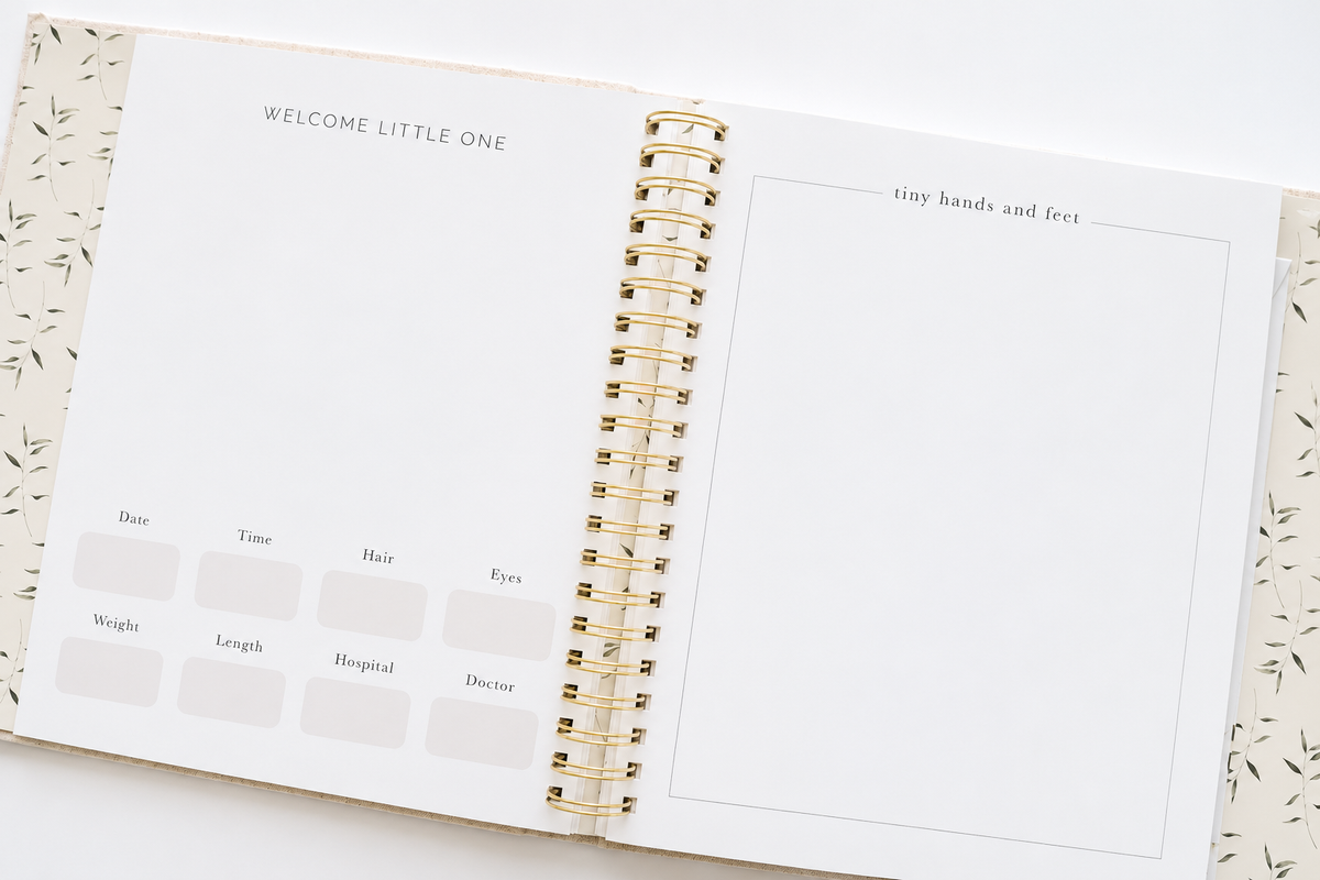 Pregnancy + Baby Combo Book - Pink