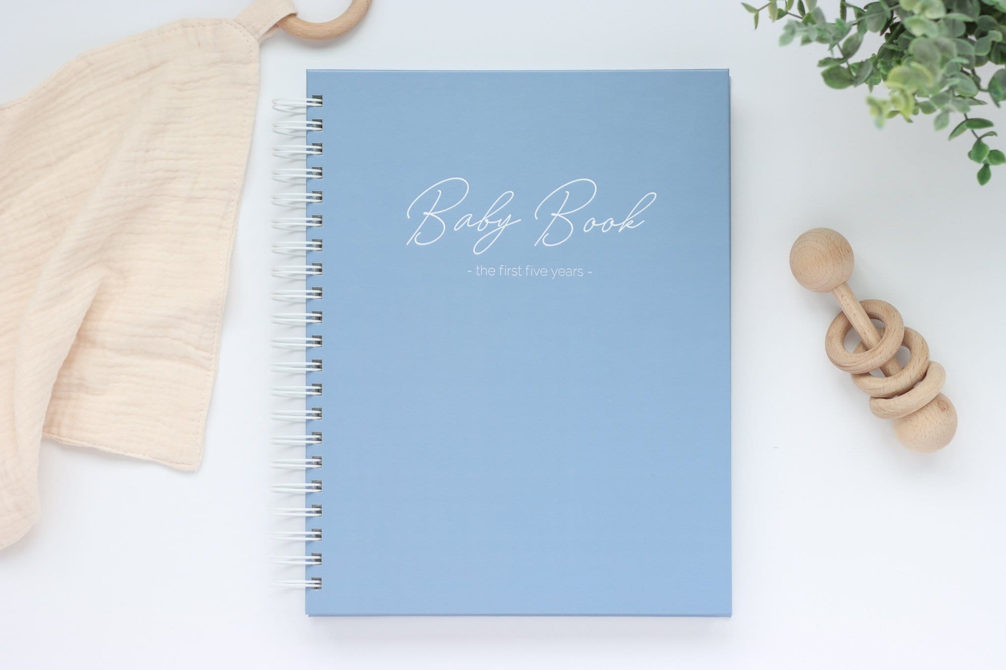 Whimsy Floral + Butterflies Baby Book