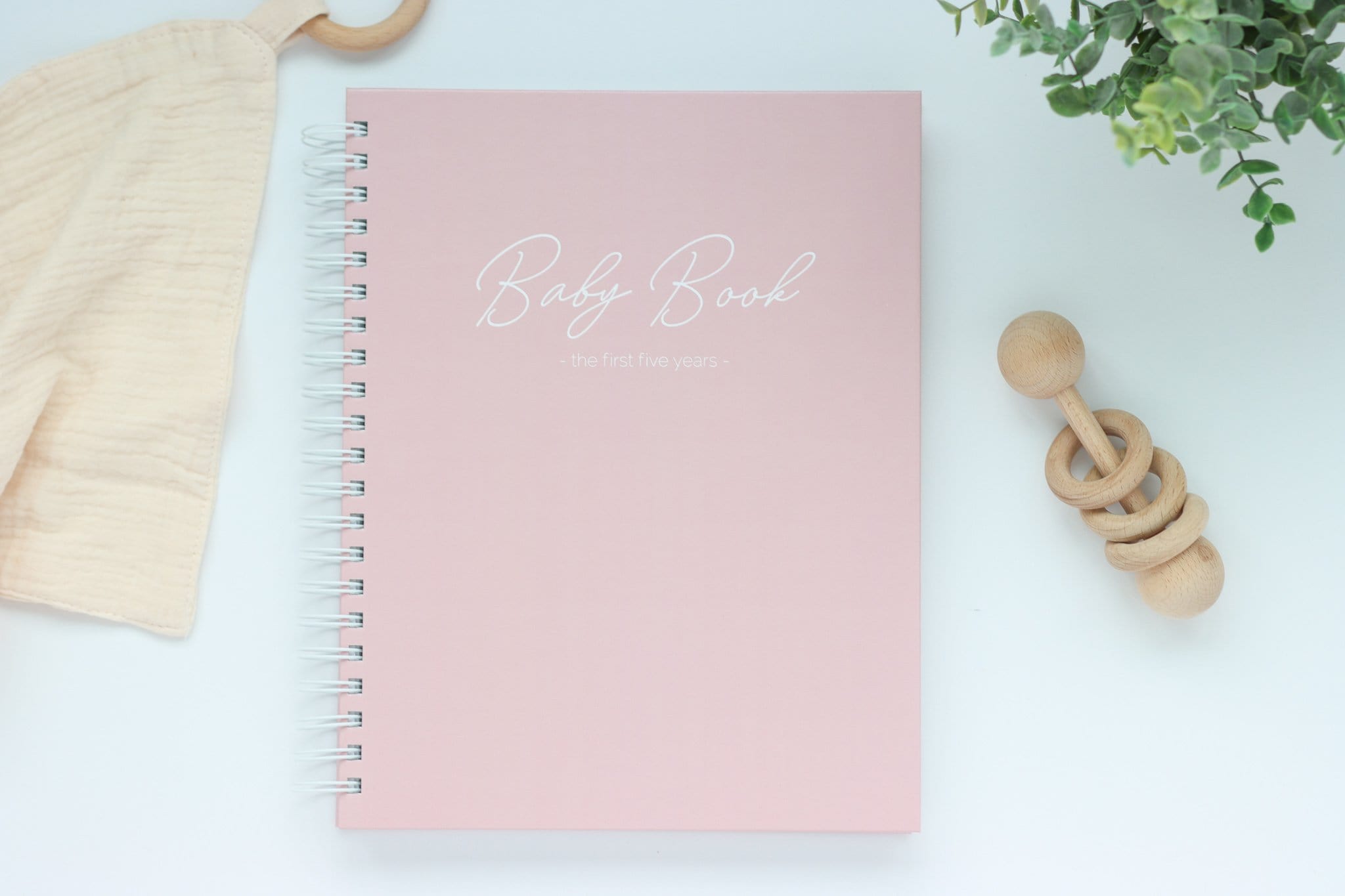 Whimsy Floral + Butterflies Baby Book