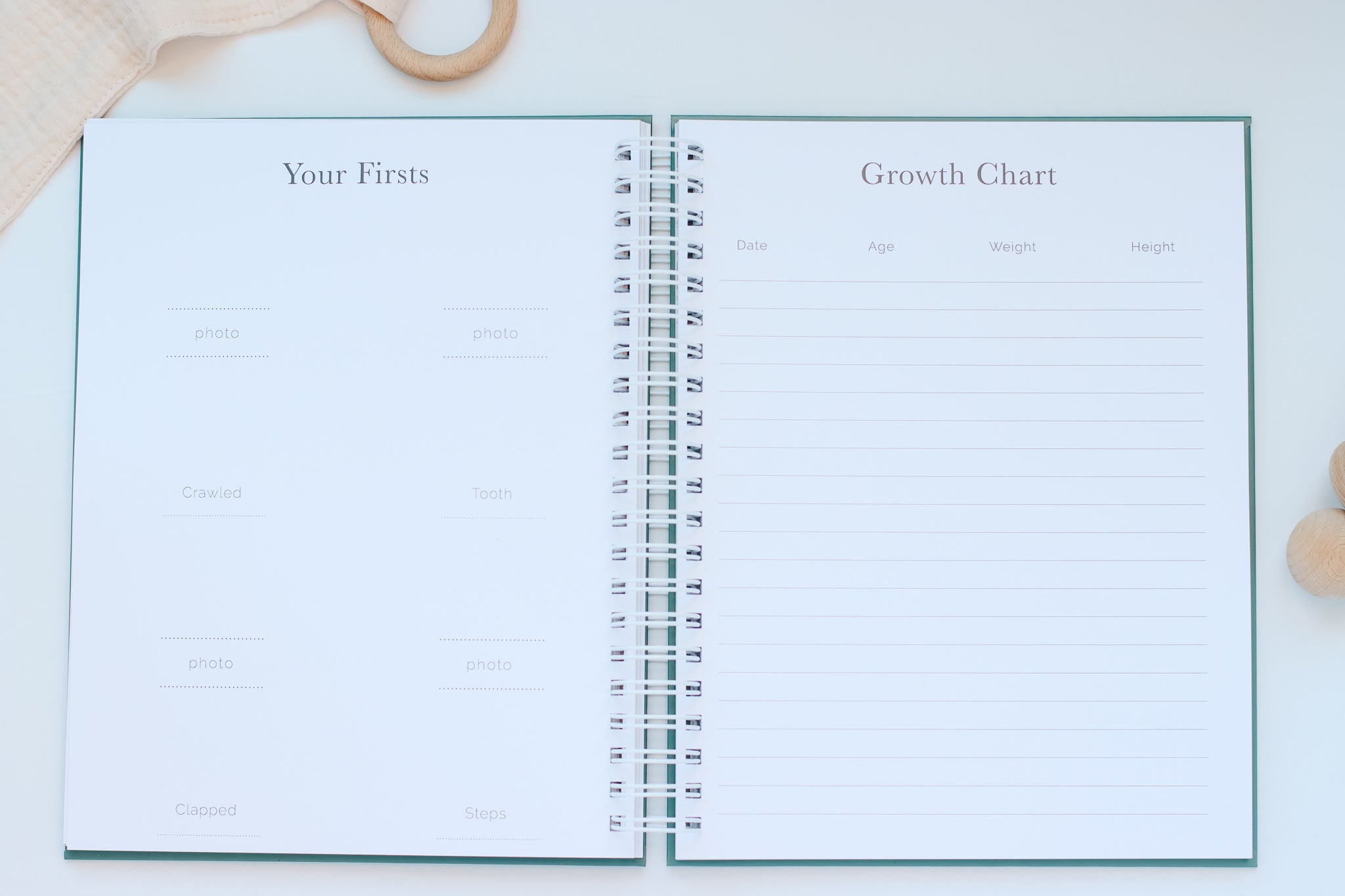 Evergreen Baby Book