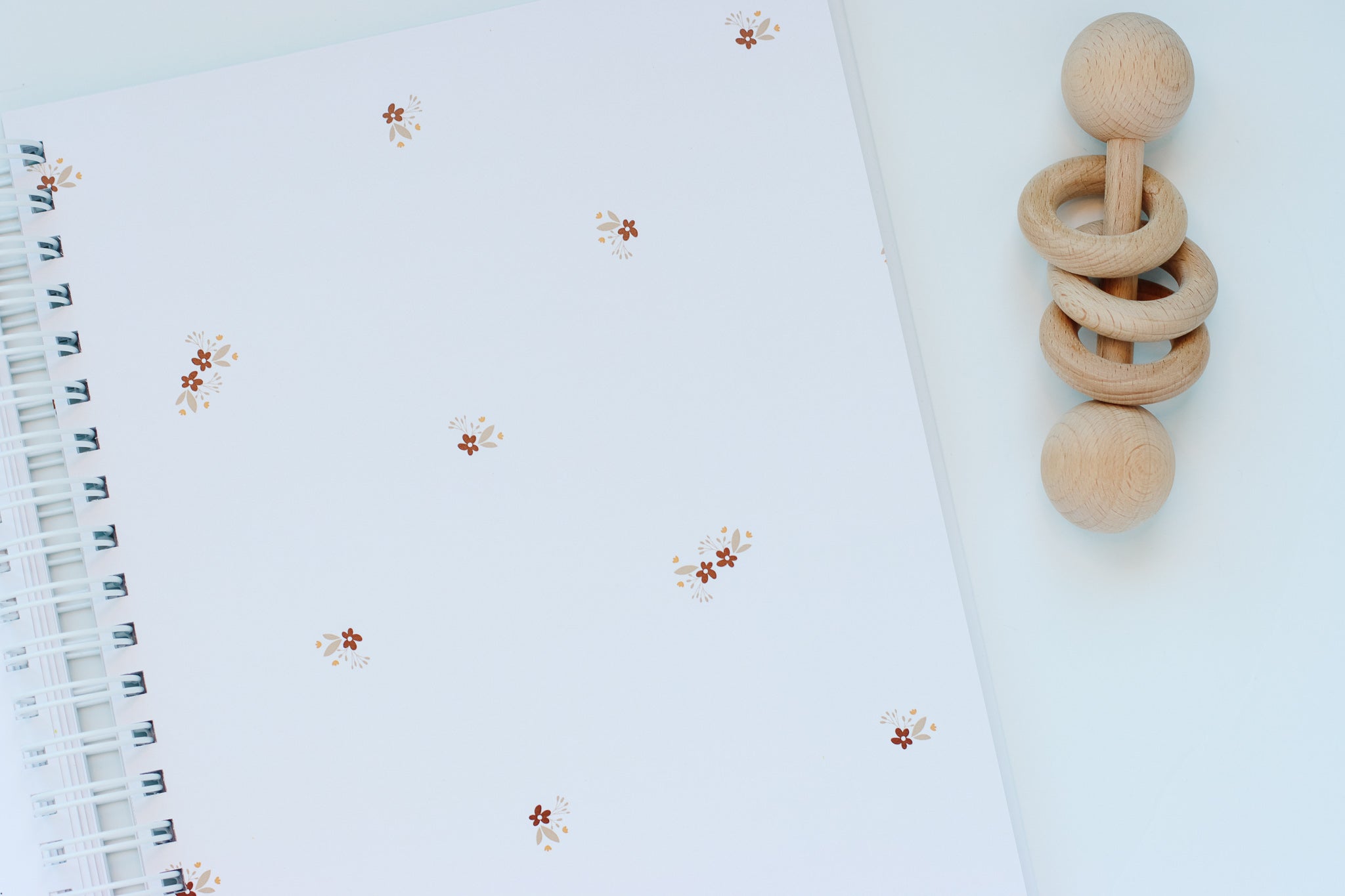 Whimsy Floral + Butterflies Baby Book