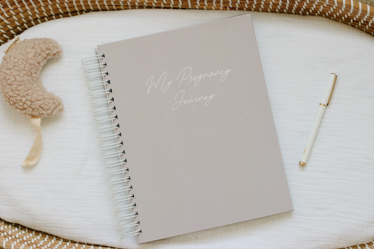 Oatmeal Spiral Pregnancy Journal  (Imperfect)