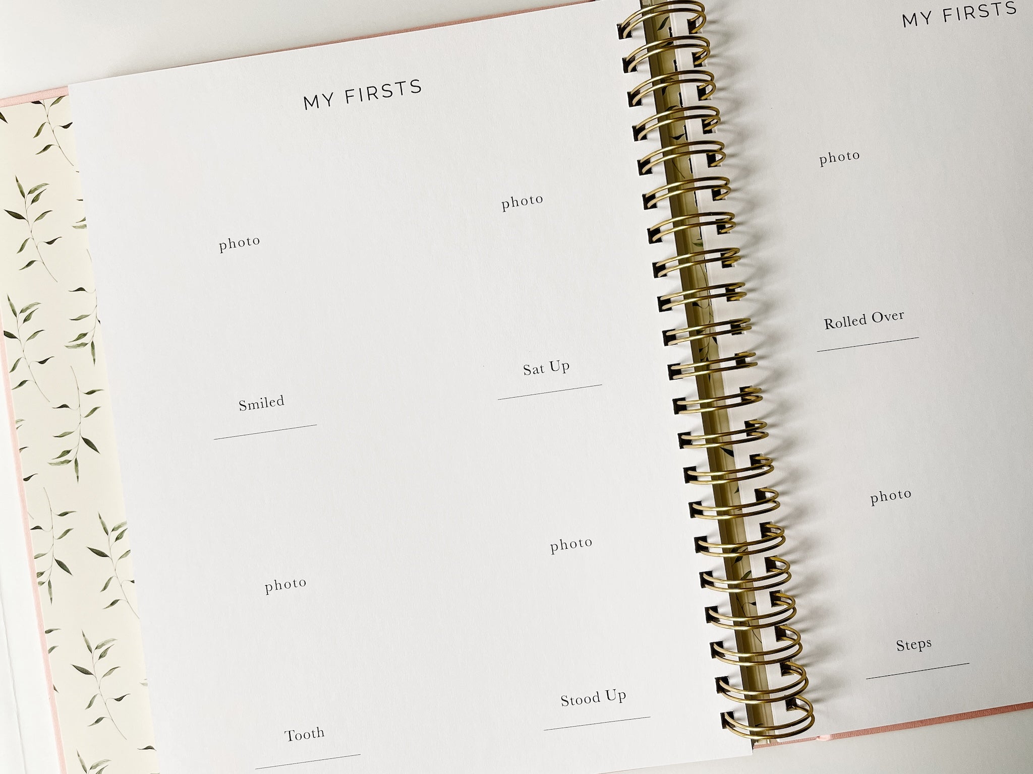 Pregnancy + Baby Book Combo - Dusty Blue (Imperfect)