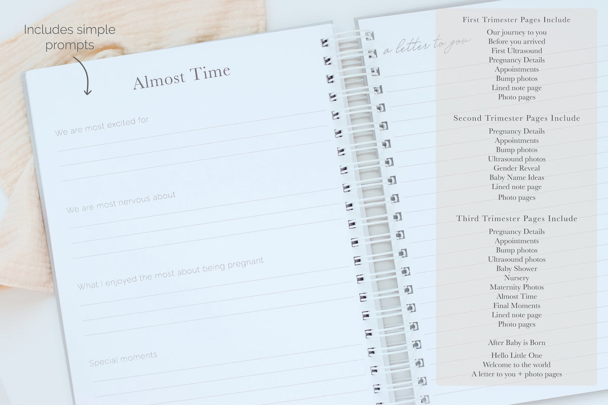 Pregnancy Journal: A Pregnancy Keepsake Book