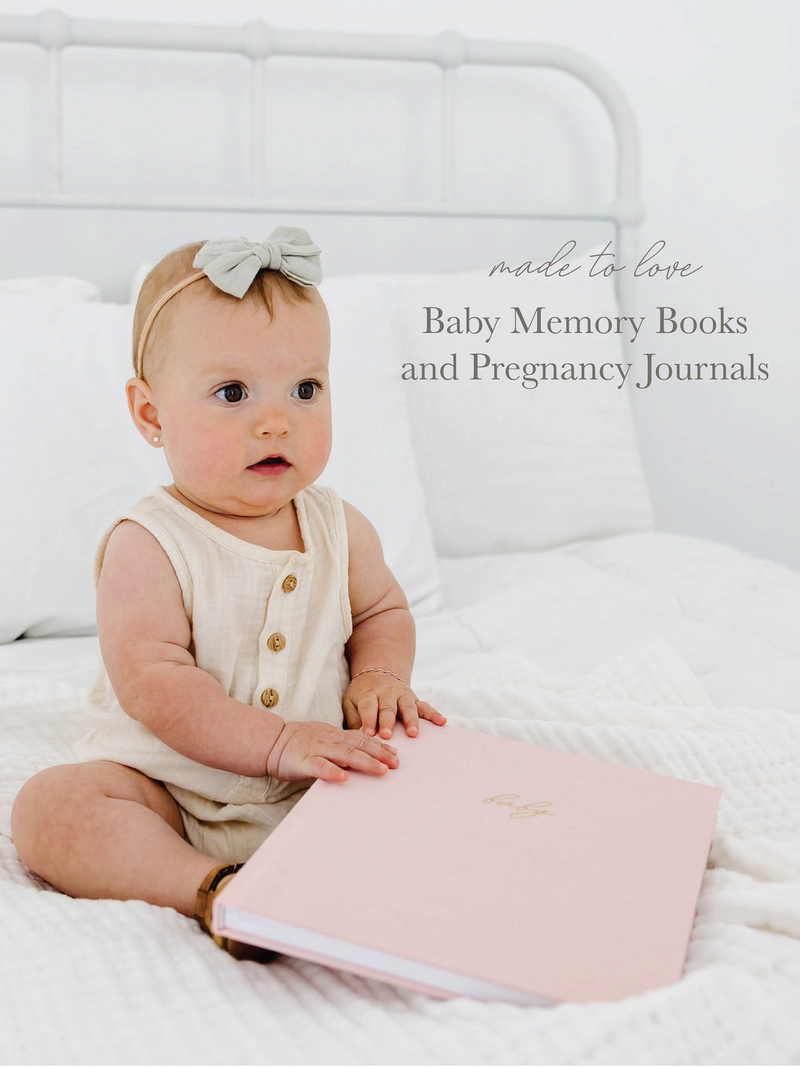 Love + Wild Baby Memory Books and Pregnancy Journals