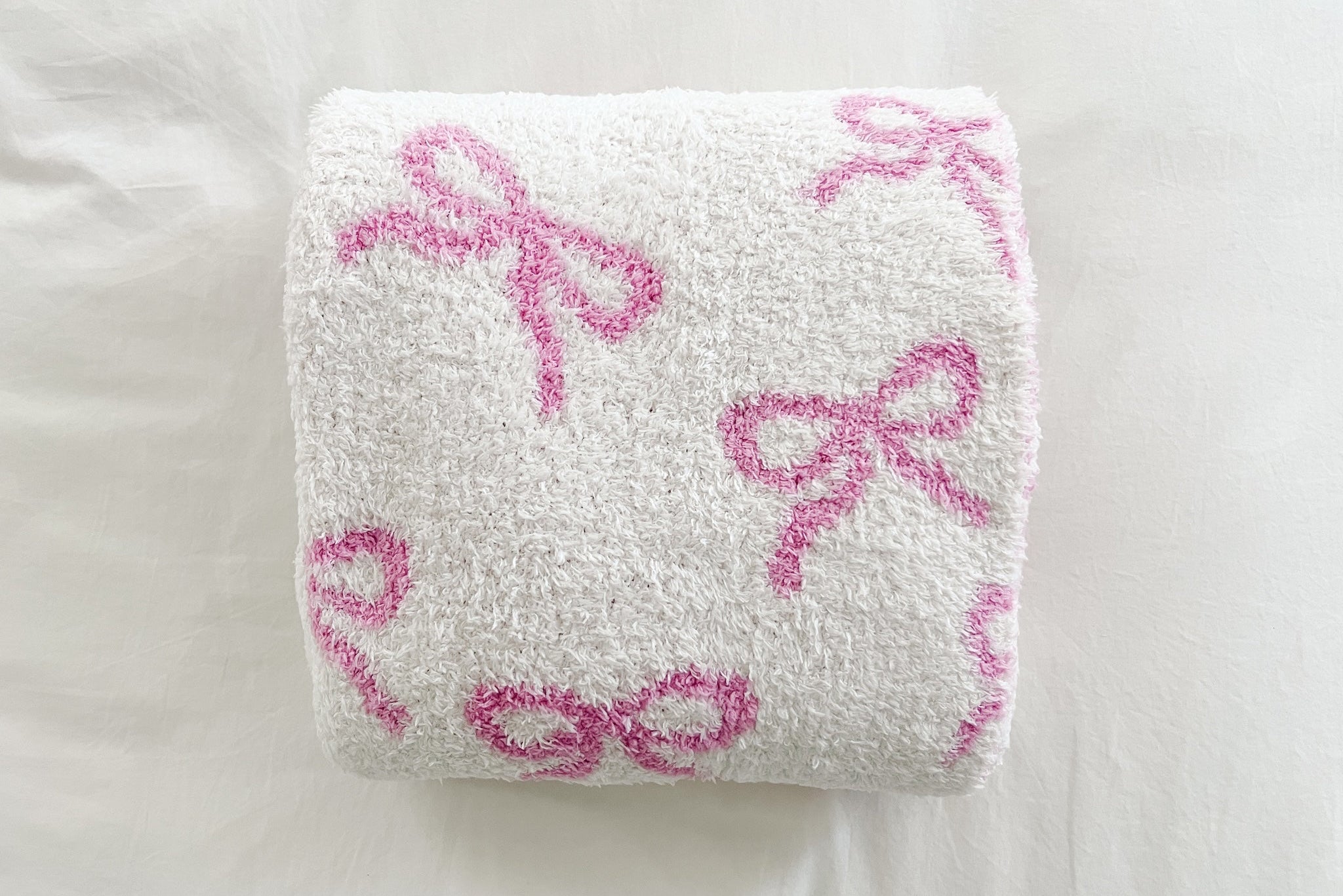 Bow Plush Blanket