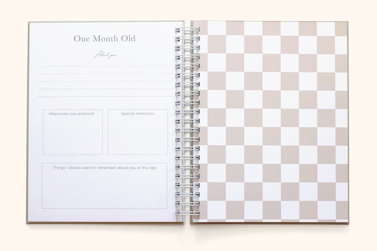 Checkerboard Baby Book