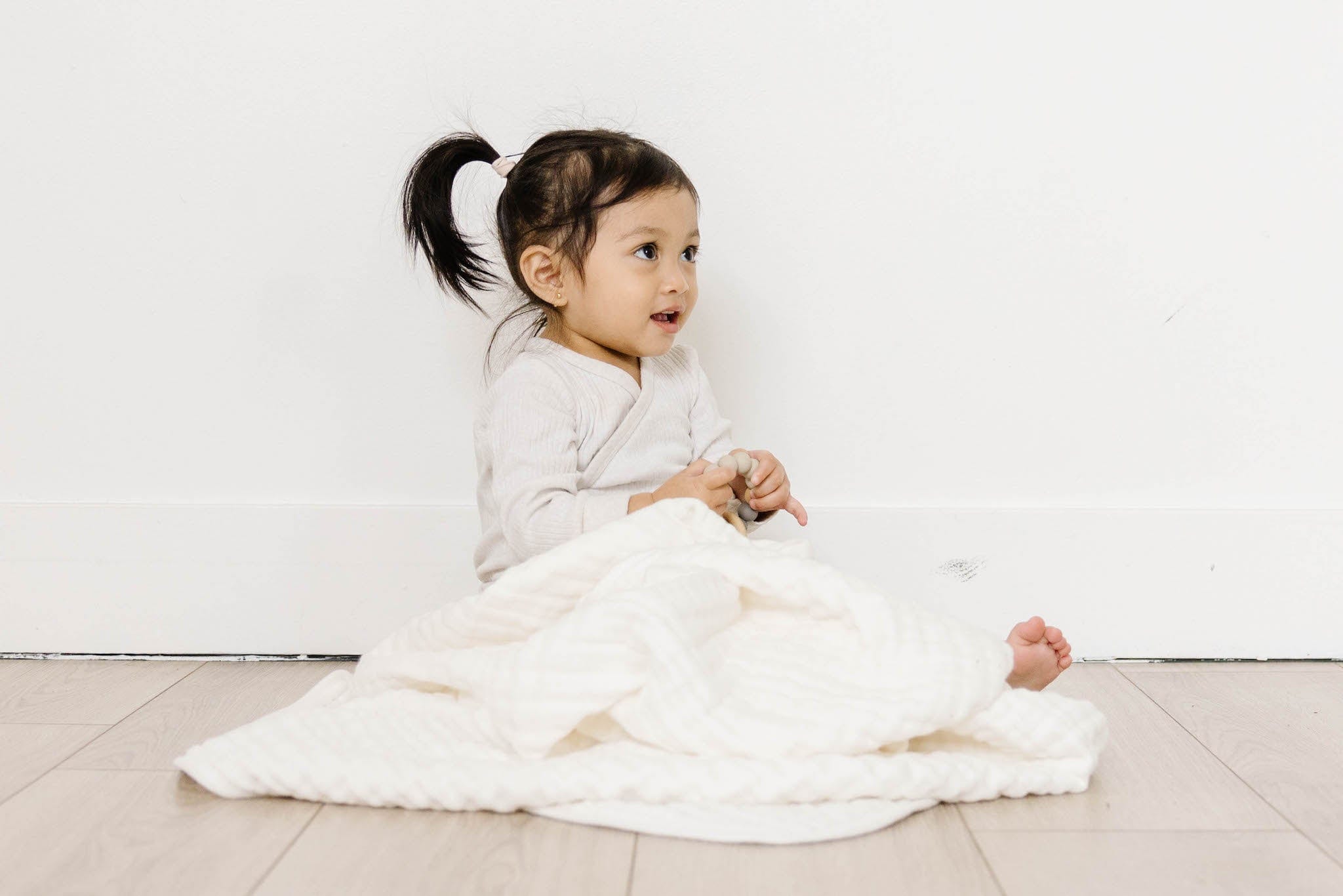 Organic Muslin Quilt - White