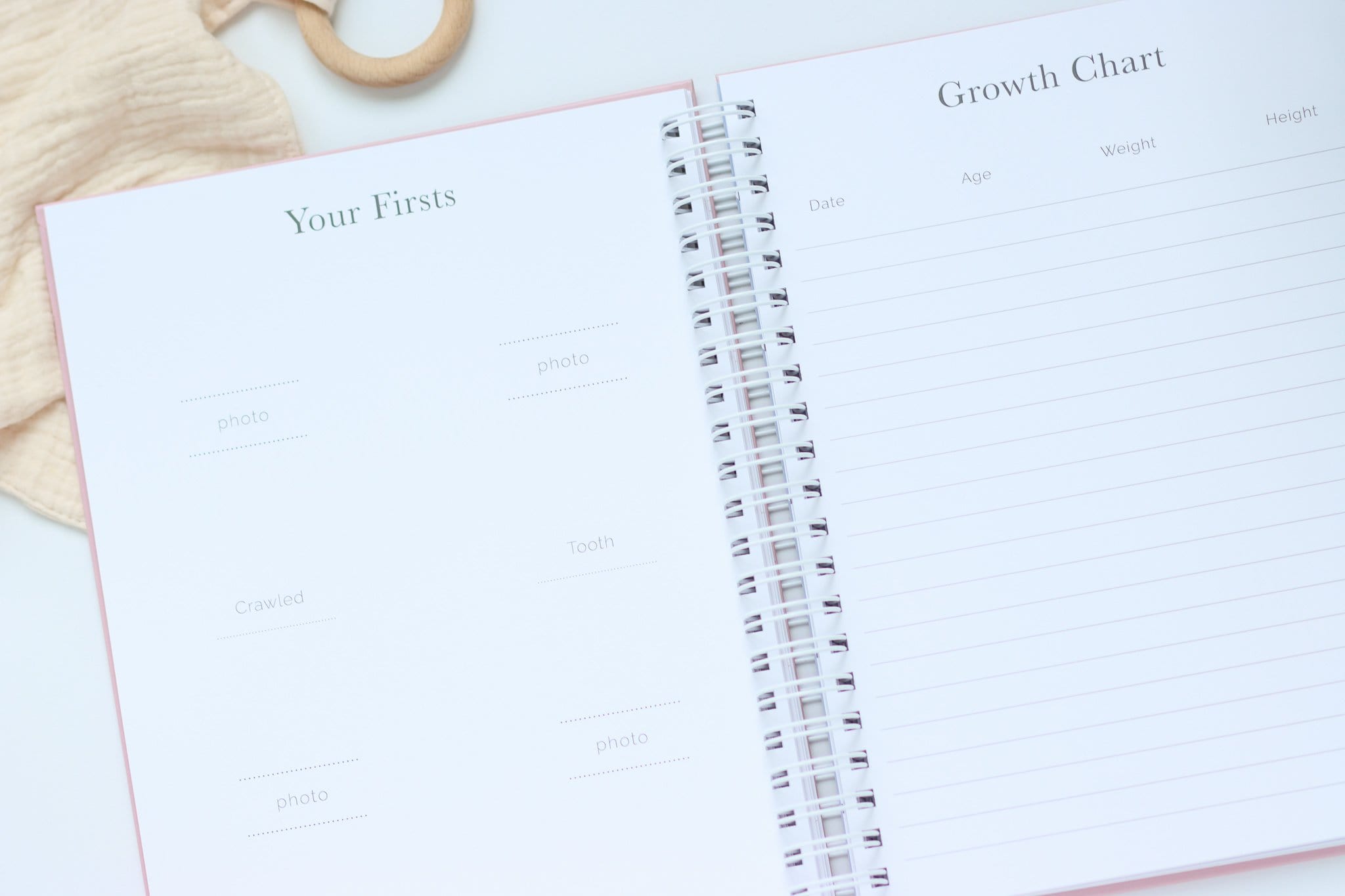 Sweet Pea Baby Book